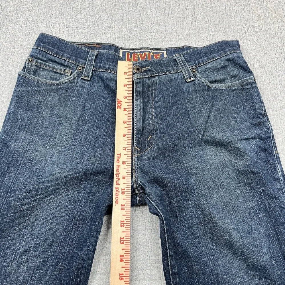 Levi's 510 Men's Blue Super Skinny Fit Red‎ Tab Denim Jeans Size 34 x 36